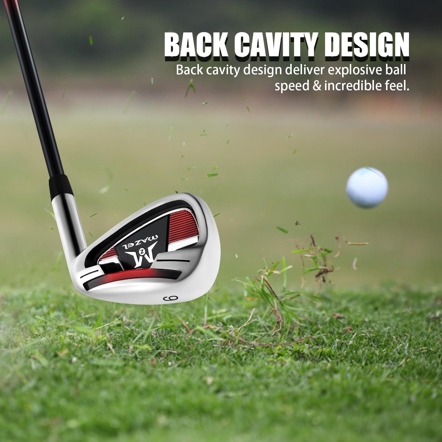 Amazon.com : MAZEL Golf Individual Iron 1,2,3,4,5,6,7,8,9, Golf